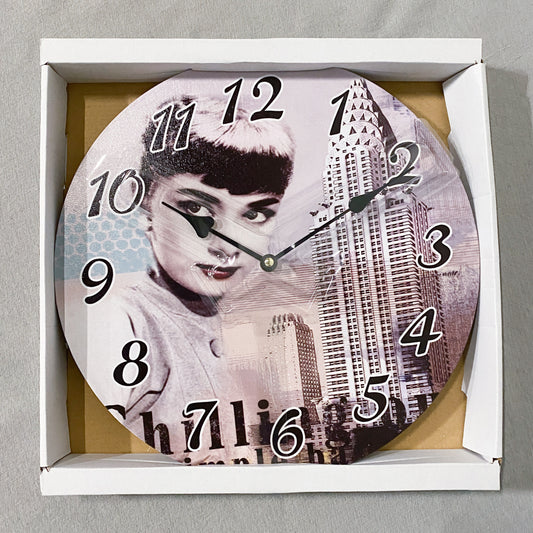 Audrey Hepburn Wall Clock