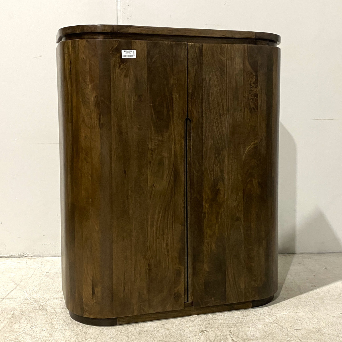 Medium Brown Bar Cabinet