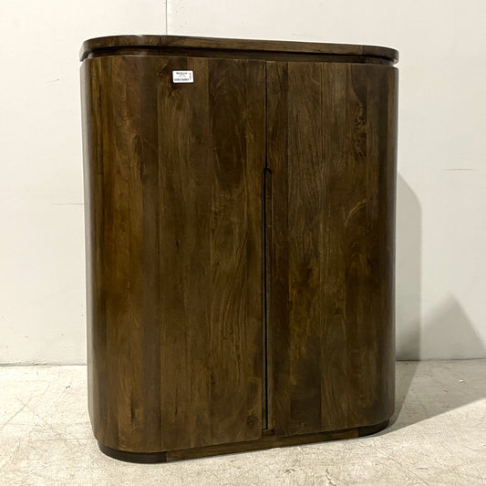 Medium Brown Bar Cabinet