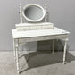 White Dressing Table with Chair