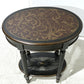 Oval-shaped End Table