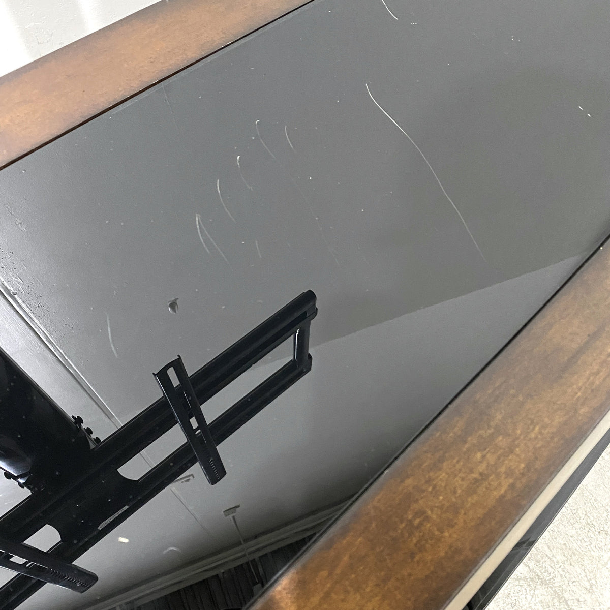 Medium Brown Wooden Entertainment Stand