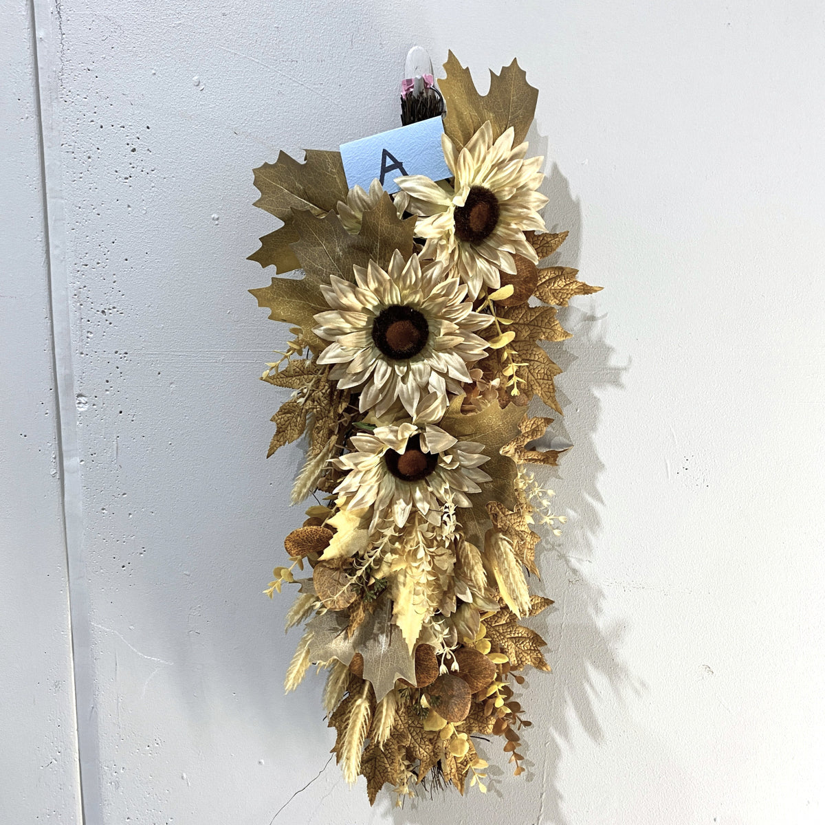 Fall Sunflower Swag