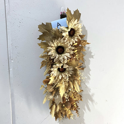 Fall Sunflower Swag