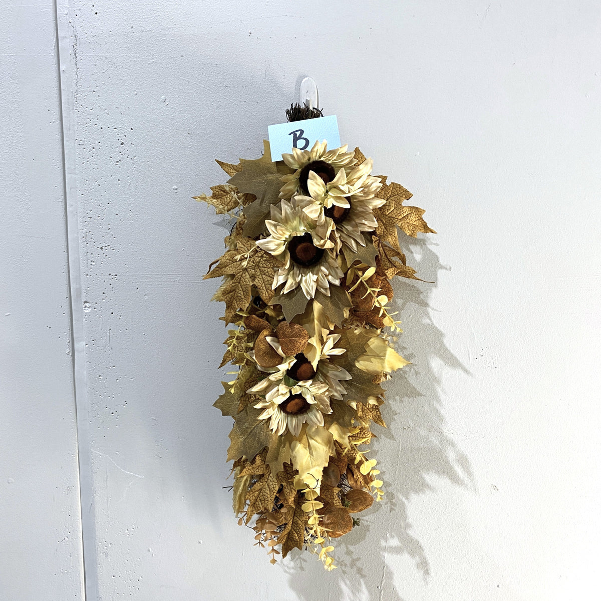Fall Sunflower Swag