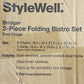 3 Piece Folding Bistro Set