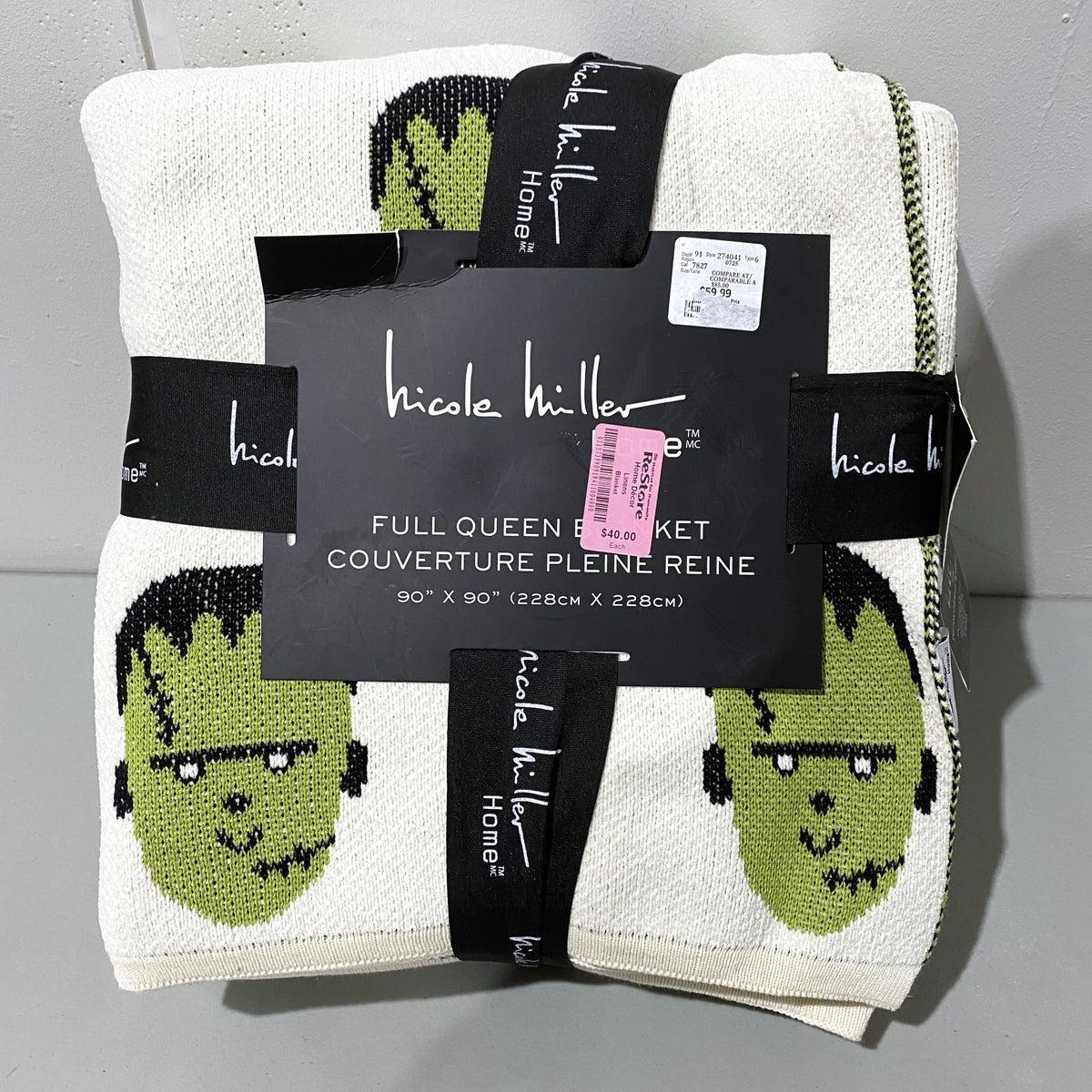 Queen Size Blanket (Halloween Themed)