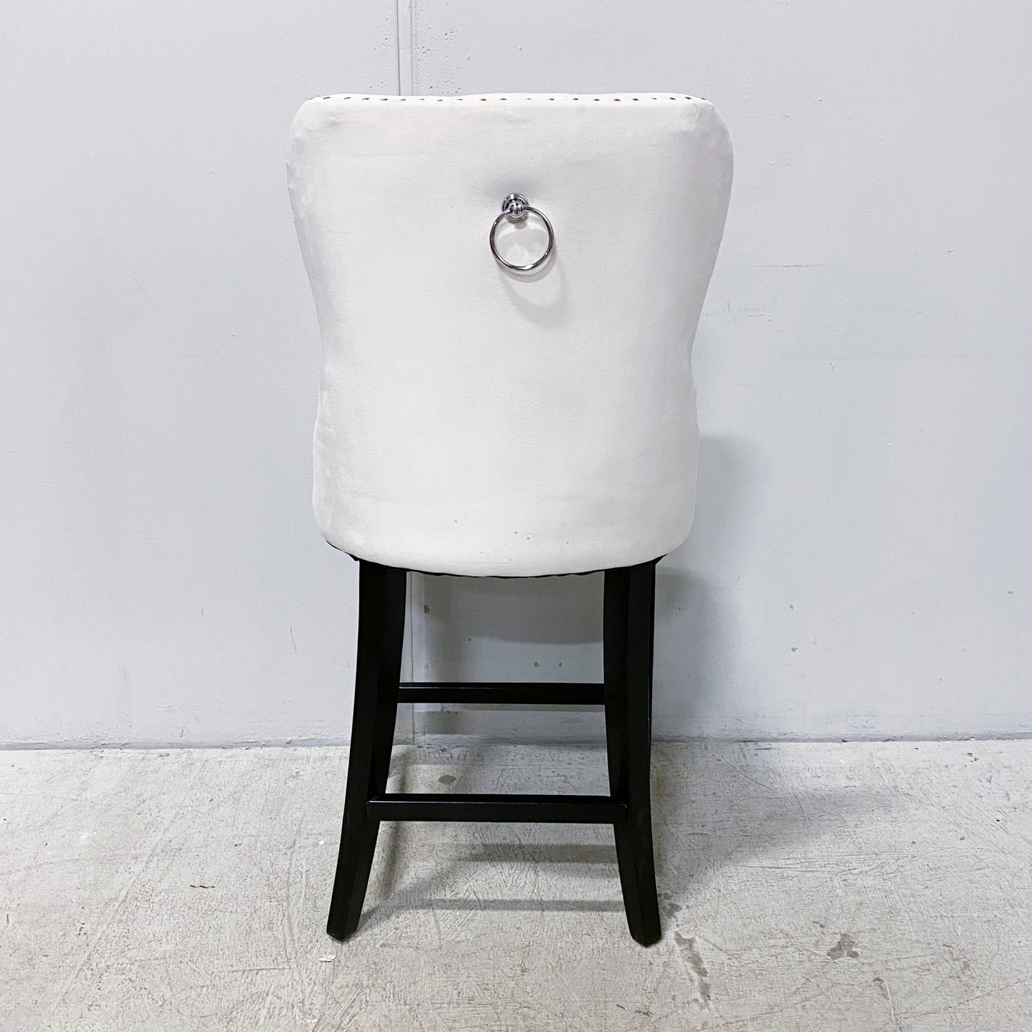 Tufted Velvet Bar Stool