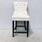 Tufted Velvet Bar Stool