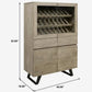 27-Bottle Wine Cabinet