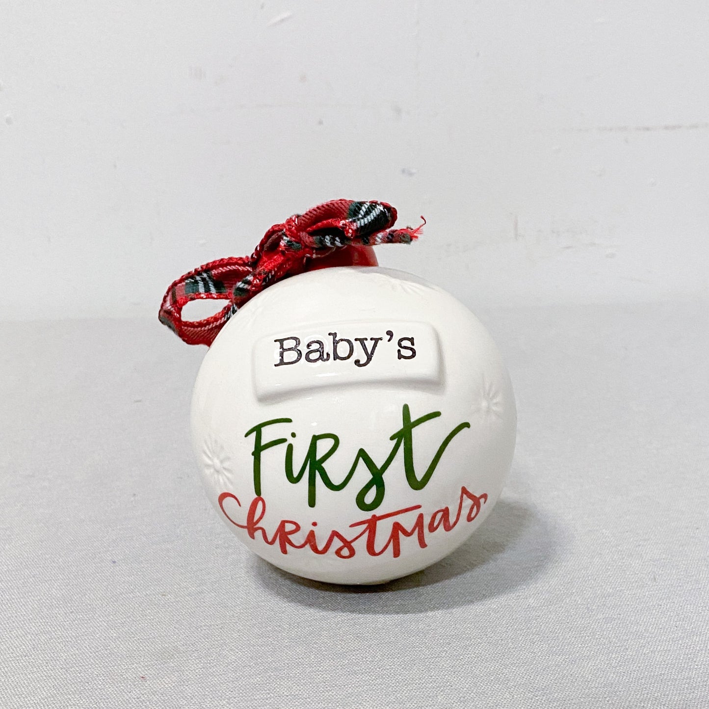 Baby's First Christmas Ornament