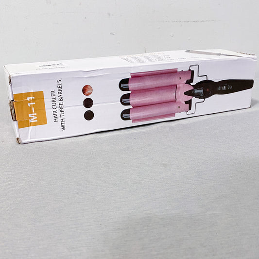 3-Barrel Curling Iron