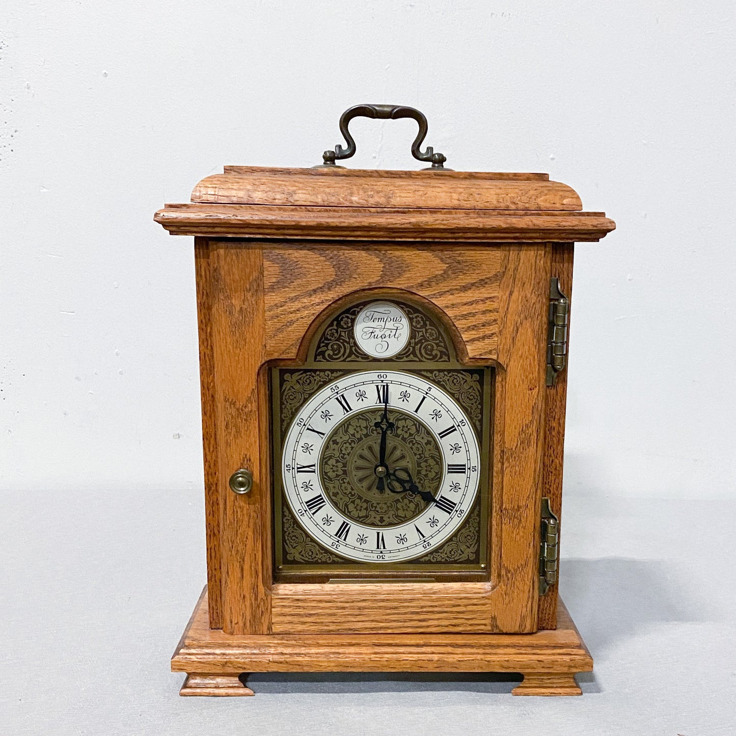 Oak Mantle Clock