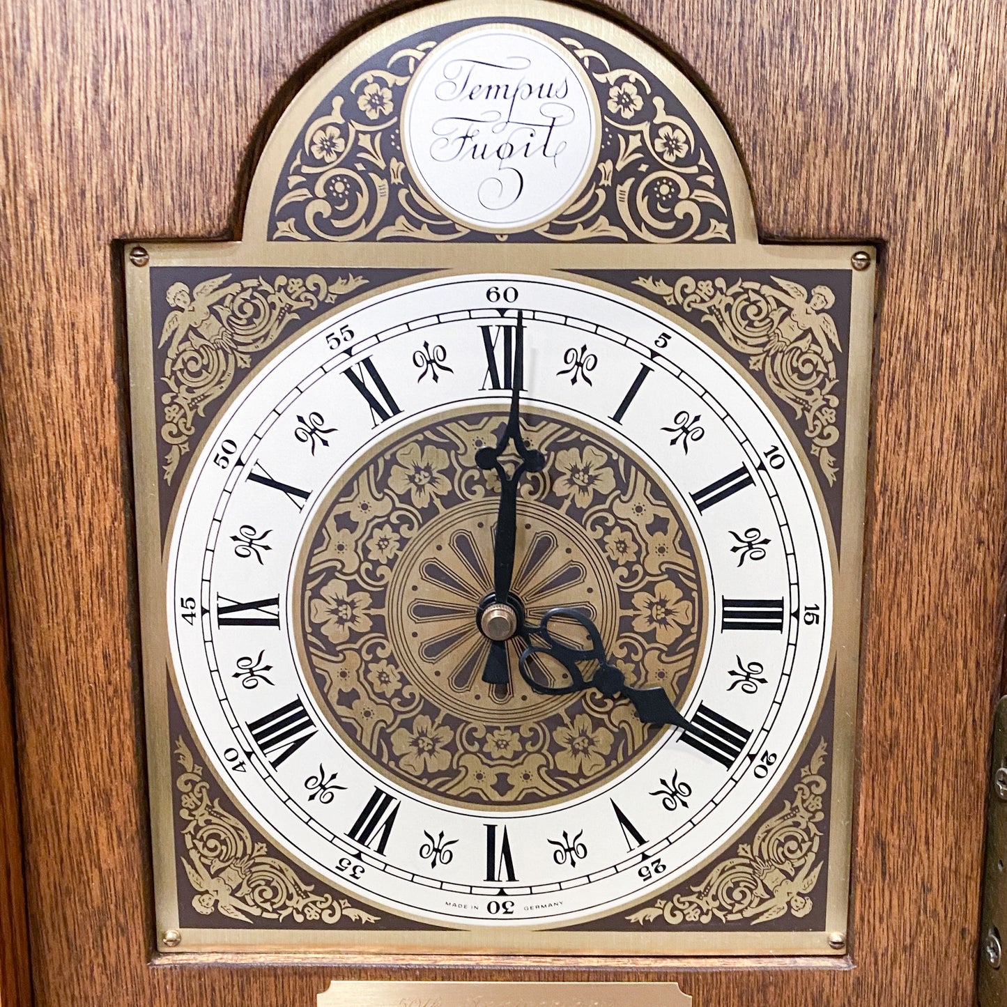 Oak Mantle Clock