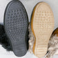 Furry Women’s Embroidered Moccassins