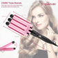 3-Barrel Curling Iron