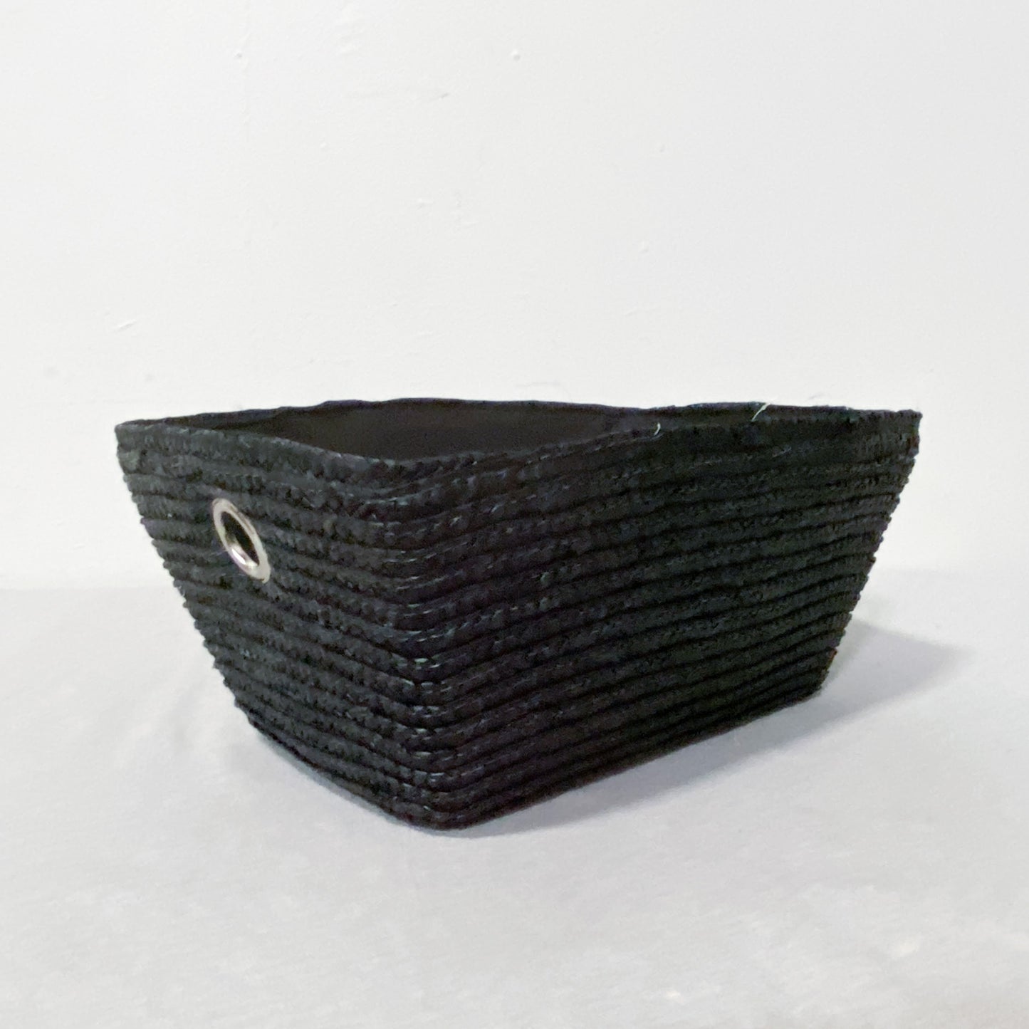 Black Rattan Baskets