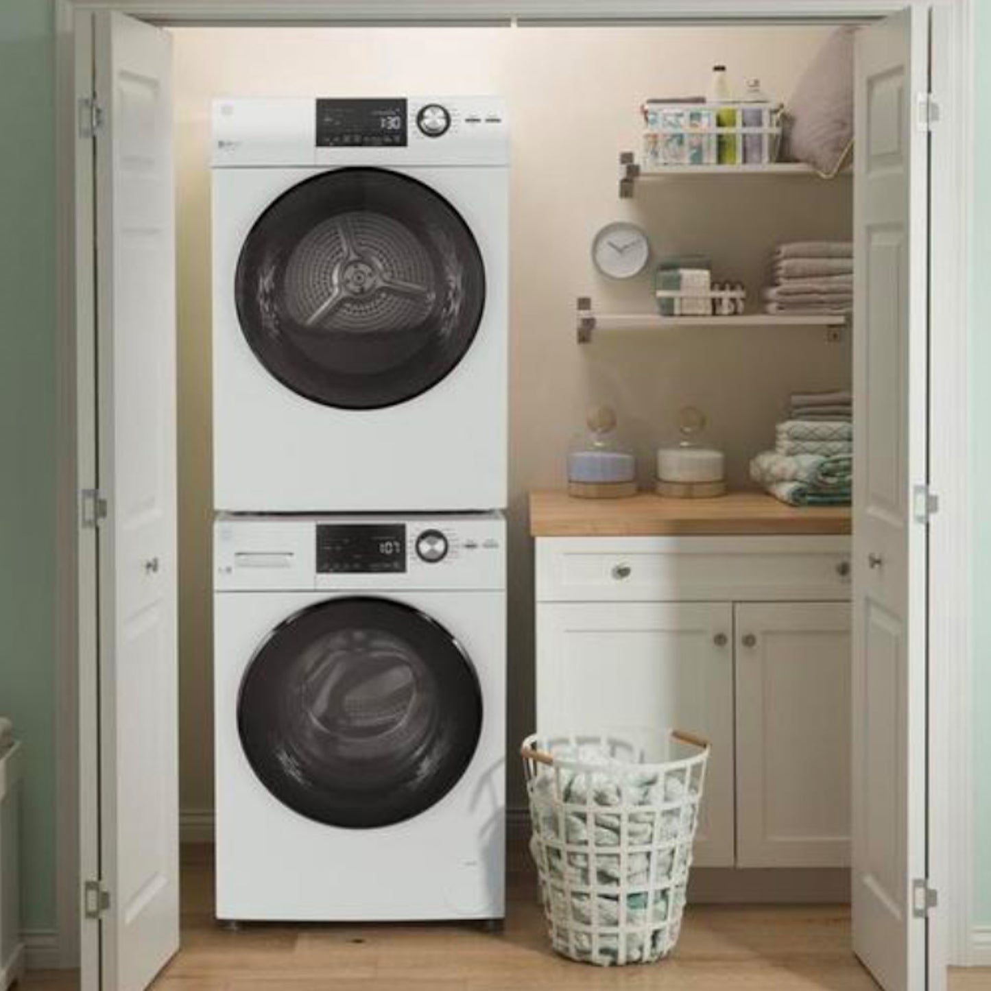 GE Washer & Dryer Apartment Set