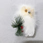 Down Feather Owl- Handmade Ornament