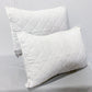 Cream Quilted Pillow and Shams (Set of 2)