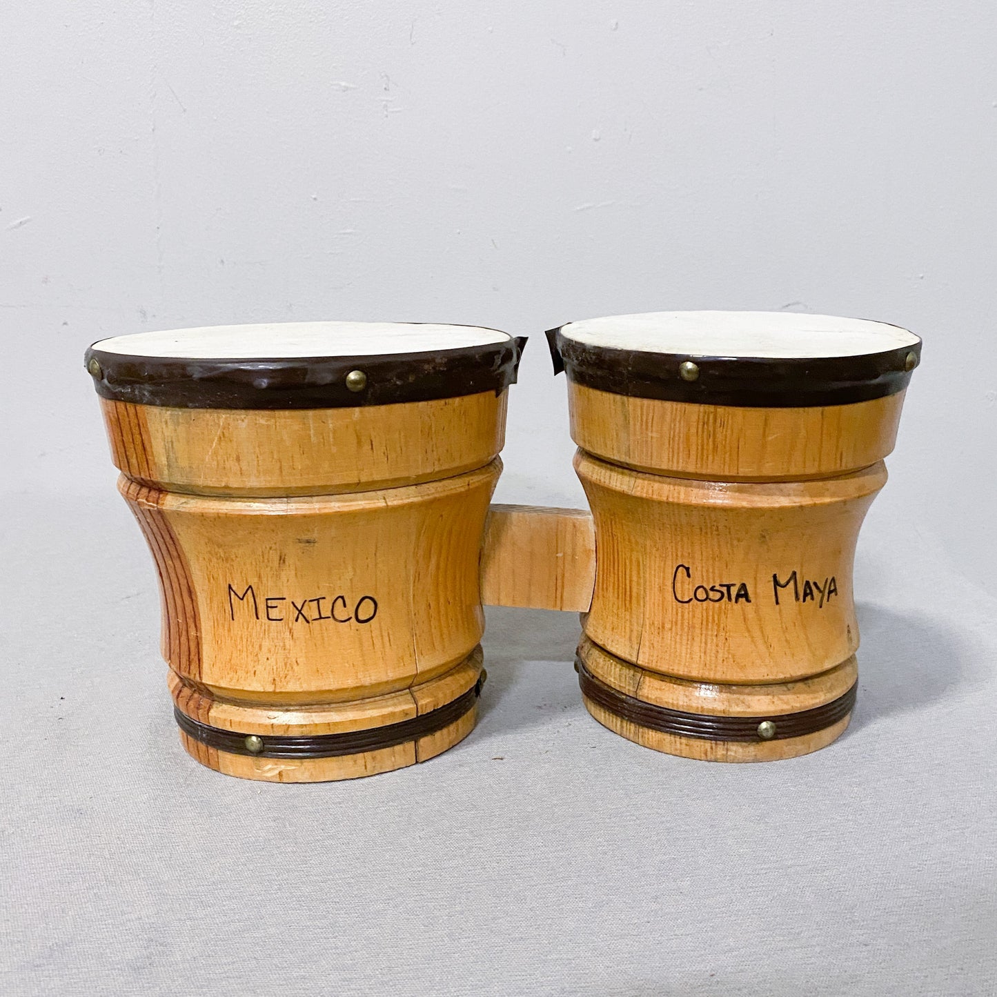 Vintage Wood Bongos