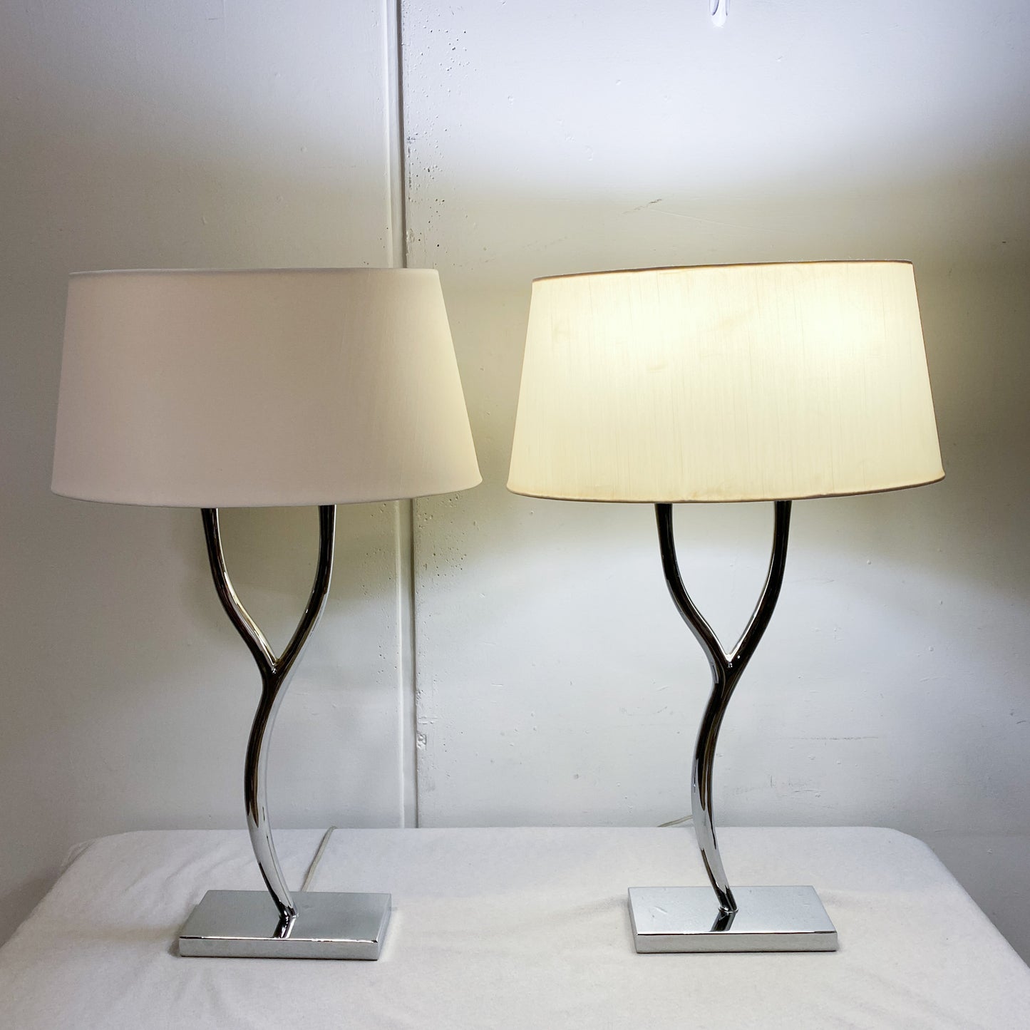 Wishbone Table Lamps (Set of 2)