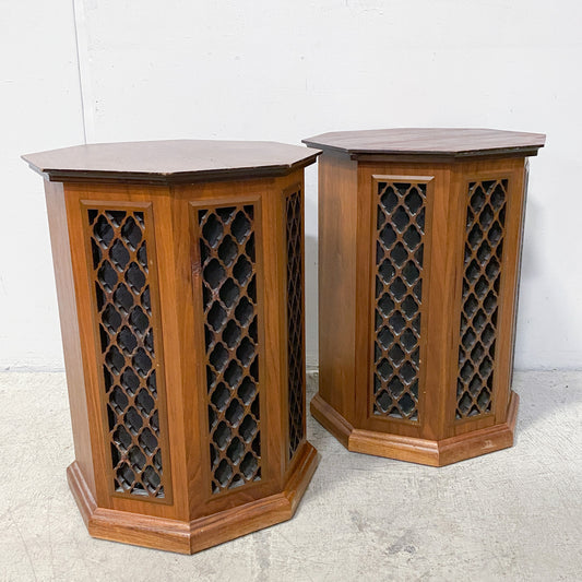 Octagon Pedestal speakers - Set of 2