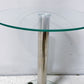 Vintage Glass End Table