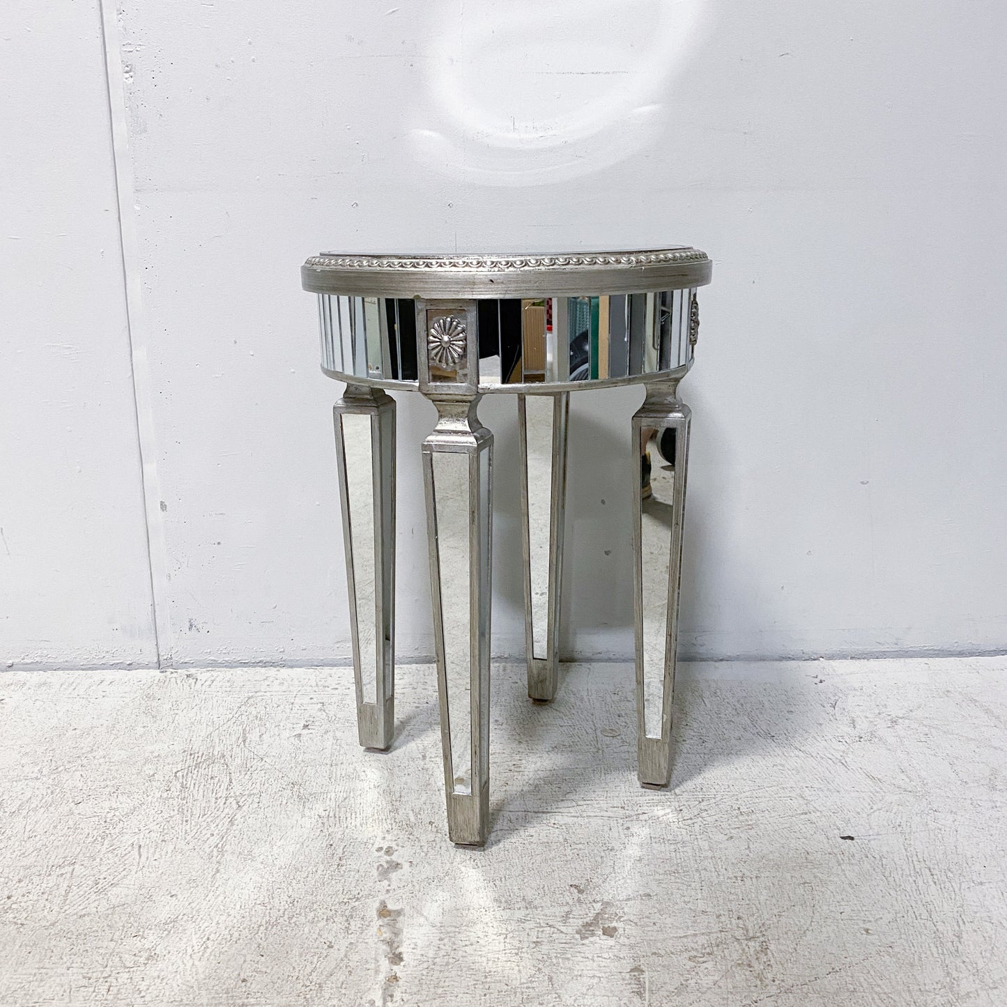 Mirrored Side Table