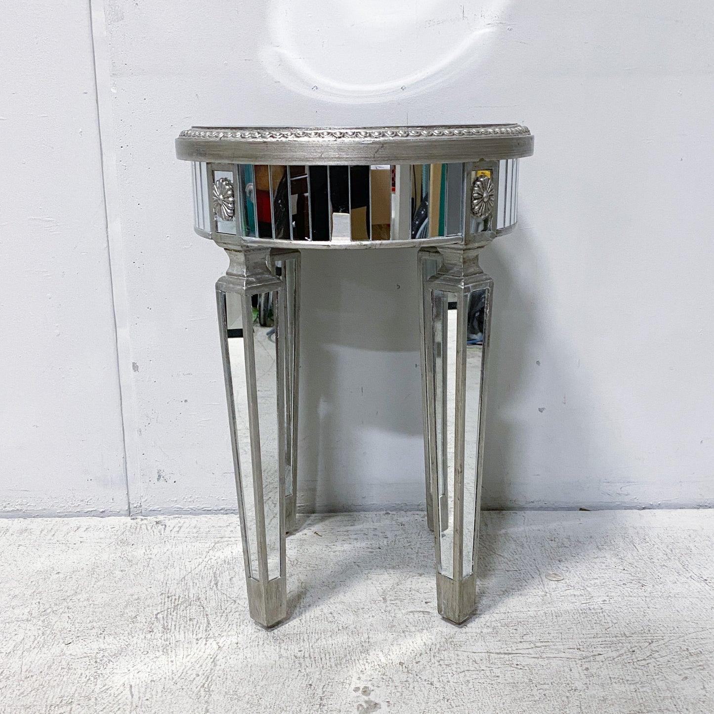 Mirrored Side Table