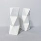 Geometric 'Polyhedra' Vases Set of 2