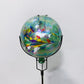 Hand-Blown Glass Globe Oil Lamp