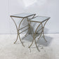 Mirrored Nesting Tables- Set of 2