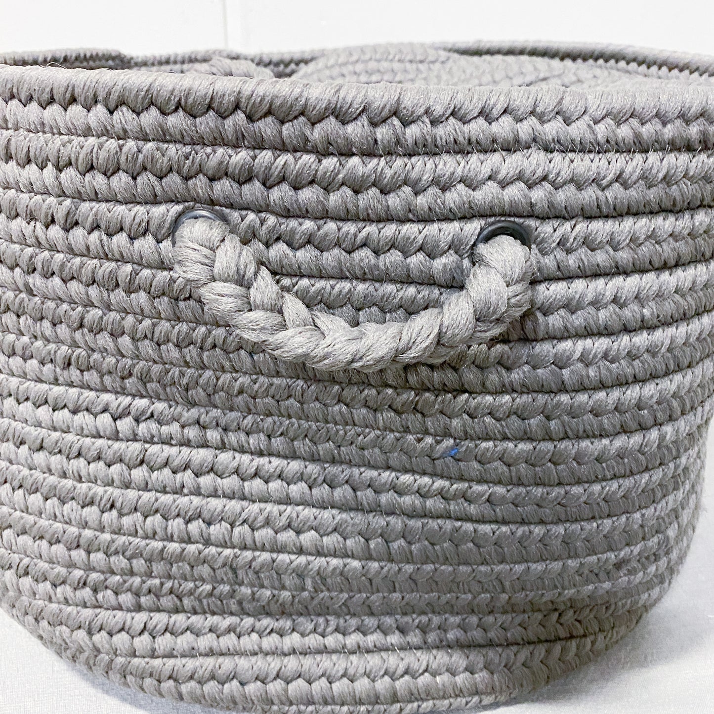 Grey Woven Baskets- Set of 3