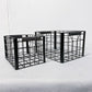 Black Wire Baskets-Set of 2