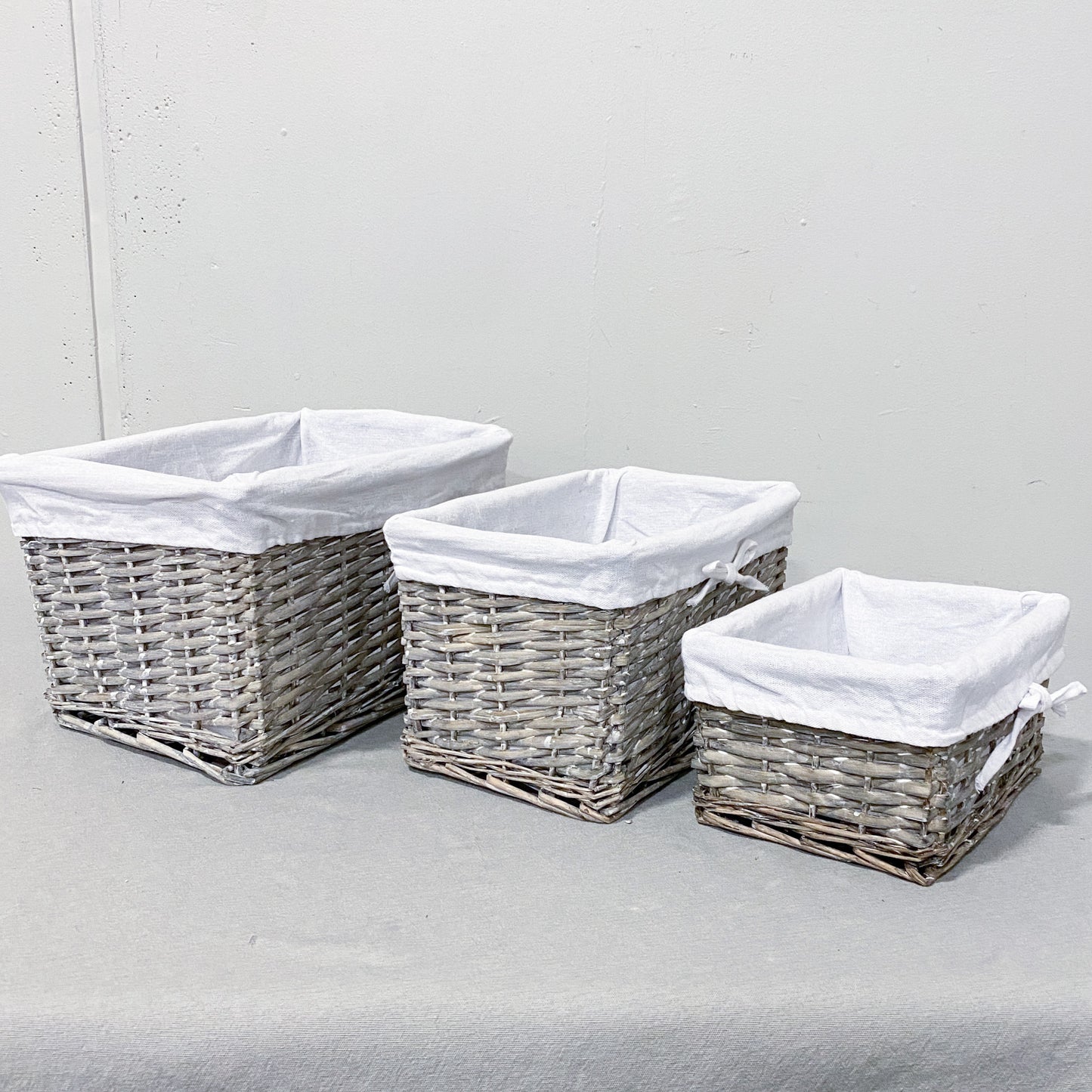 Wicker Baskets- Set of3