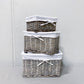 Wicker Baskets- Set of3