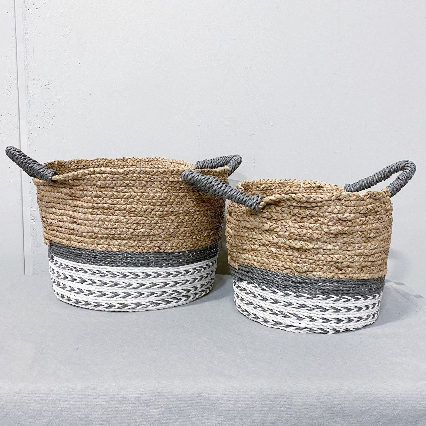 Seagrass Woven Basket Set of 2