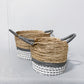 Seagrass Woven Basket Set of 2