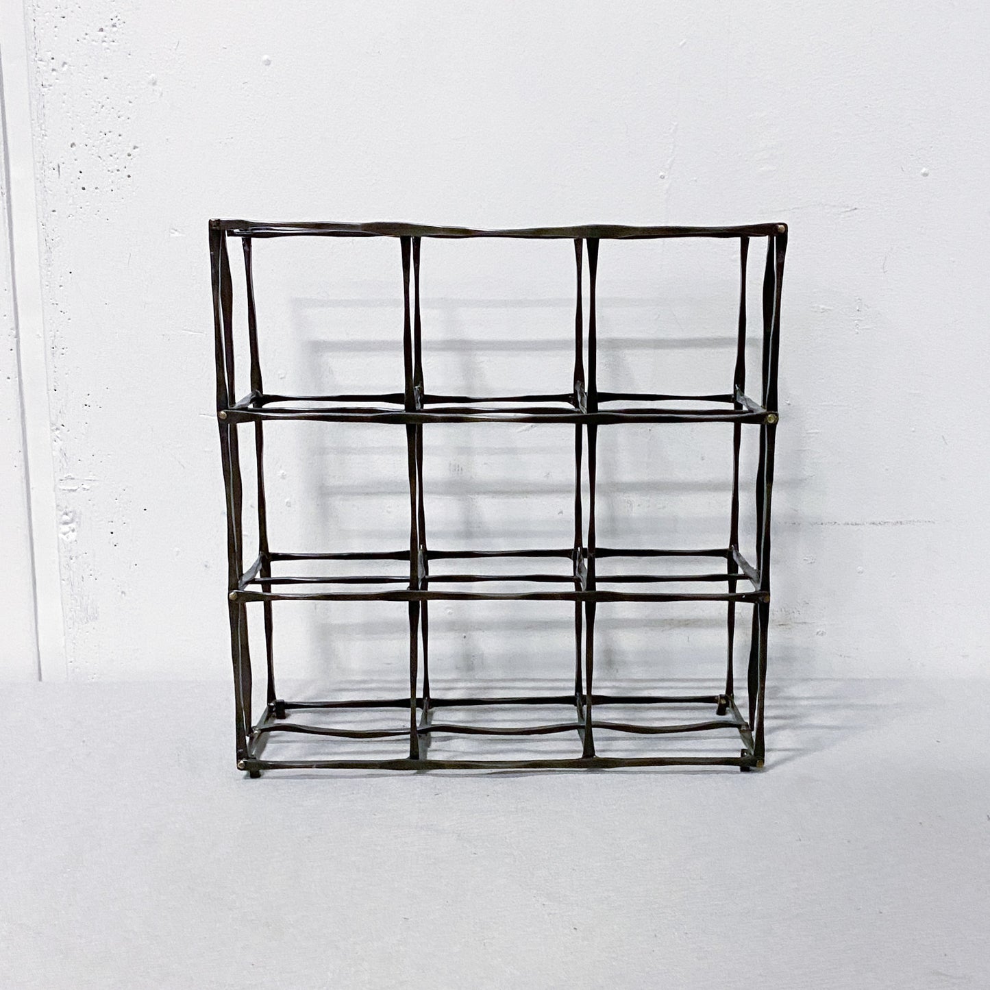 Countertop Wrought Iron Wine Rack (9 Bottles)