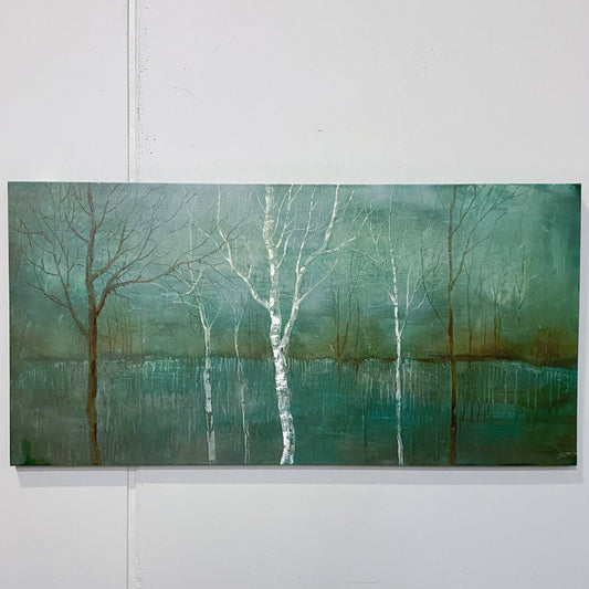 30" x 60" Artwork- Birch Trees