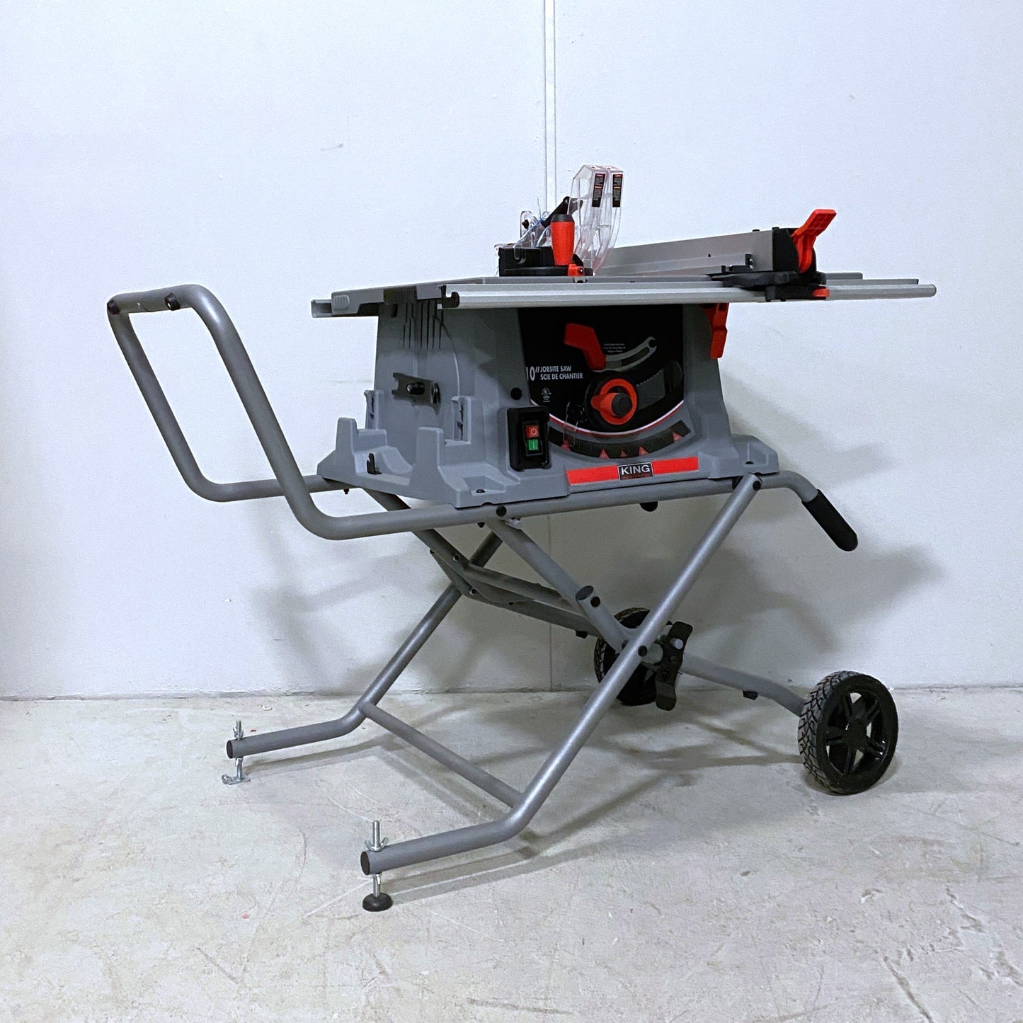 10-inch Jobsite Saw with Folding Stand