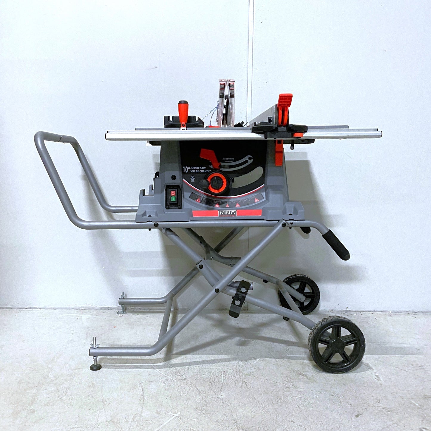 10-inch Jobsite Saw with Folding Stand