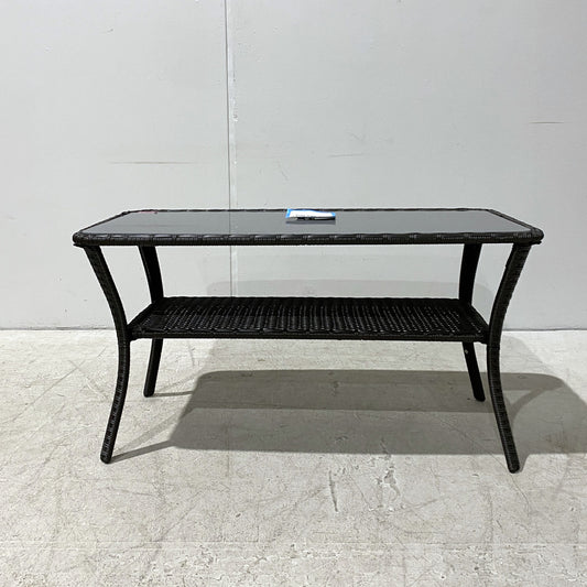 Seasonal Glass Outdoor Table