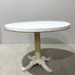 4 Vintage White Dining Chairs and Table