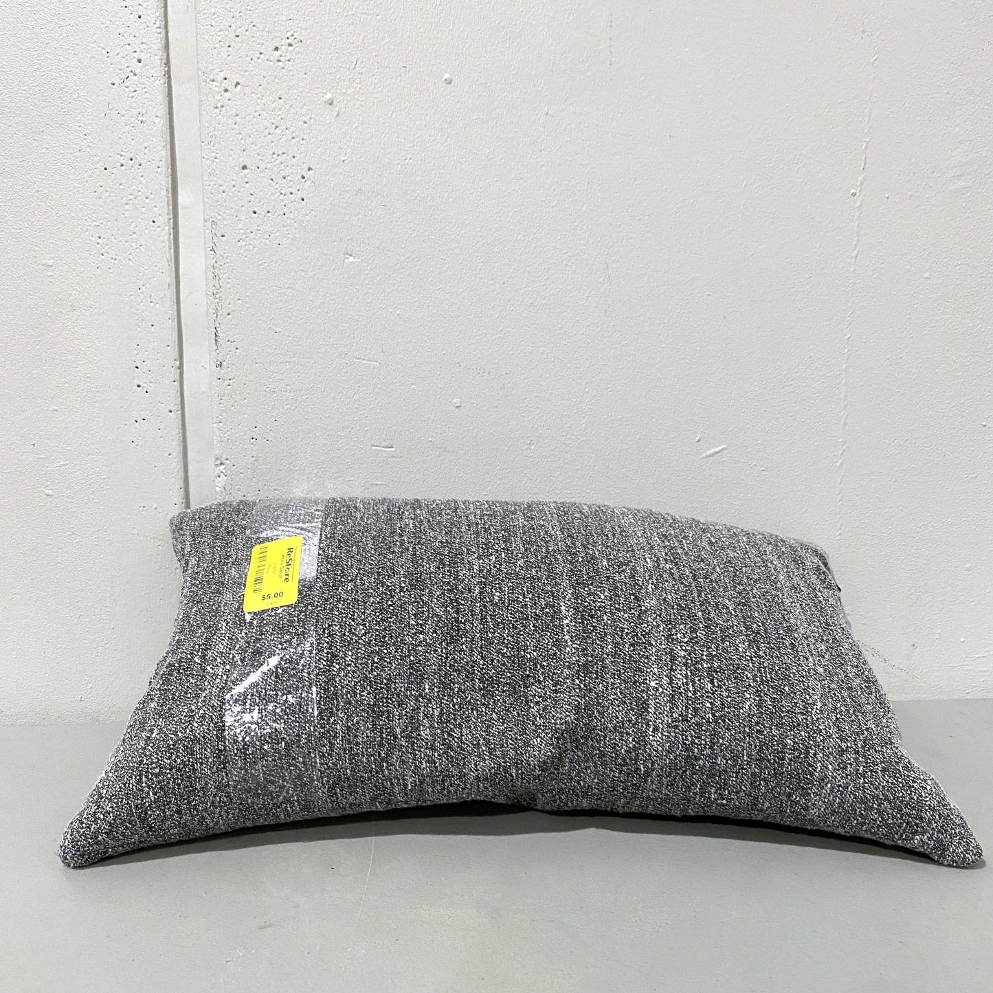 Grey Throw Pillow