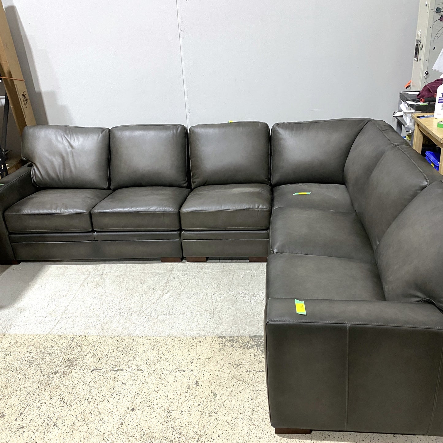 Leather Sectional