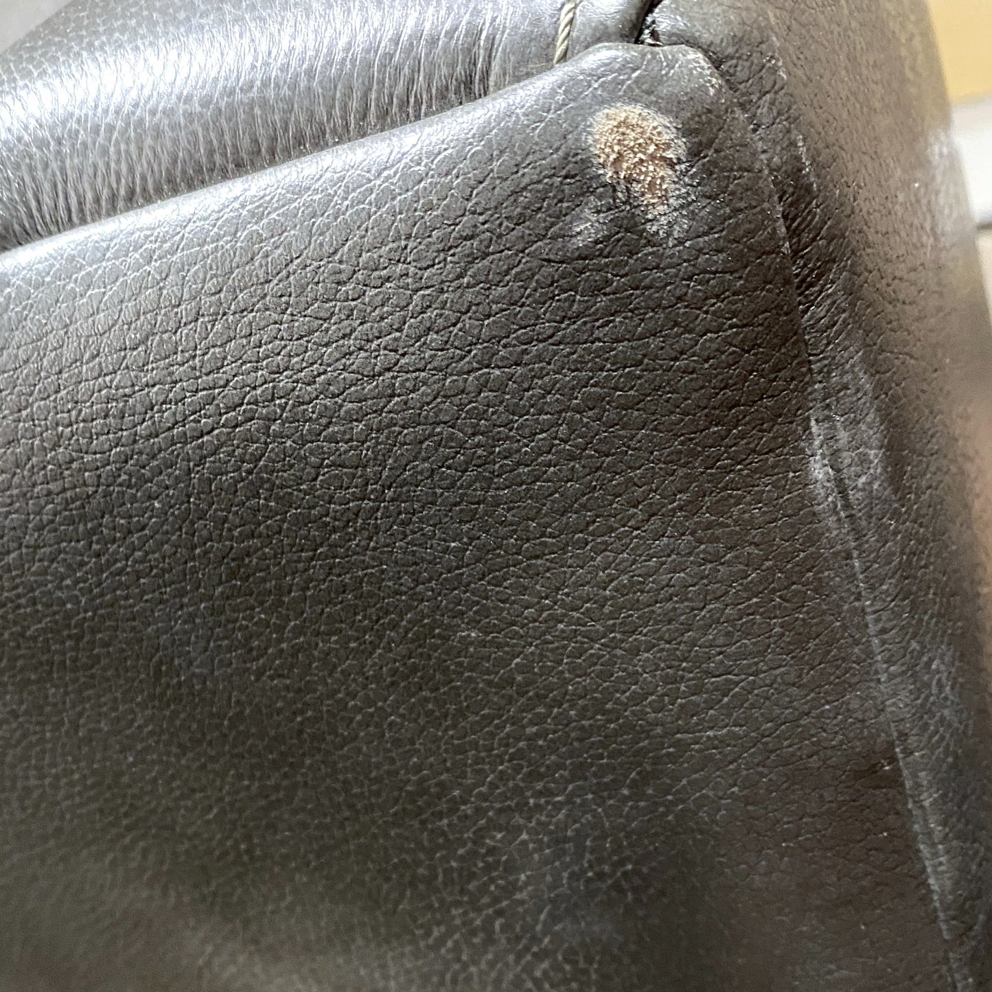 Dark Leather Chair