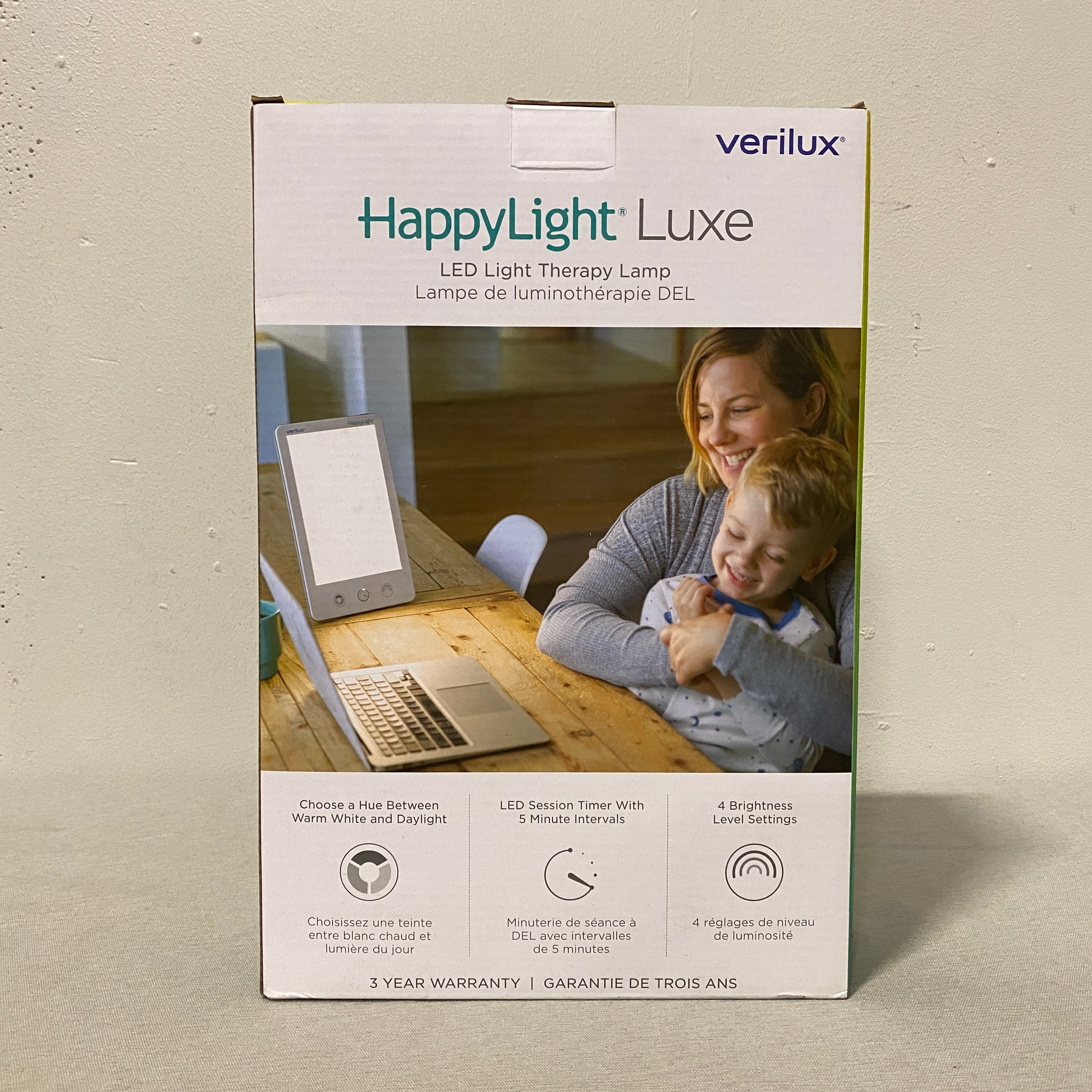Verilux lampe de luminothérapie DEL HappyLight Luxe