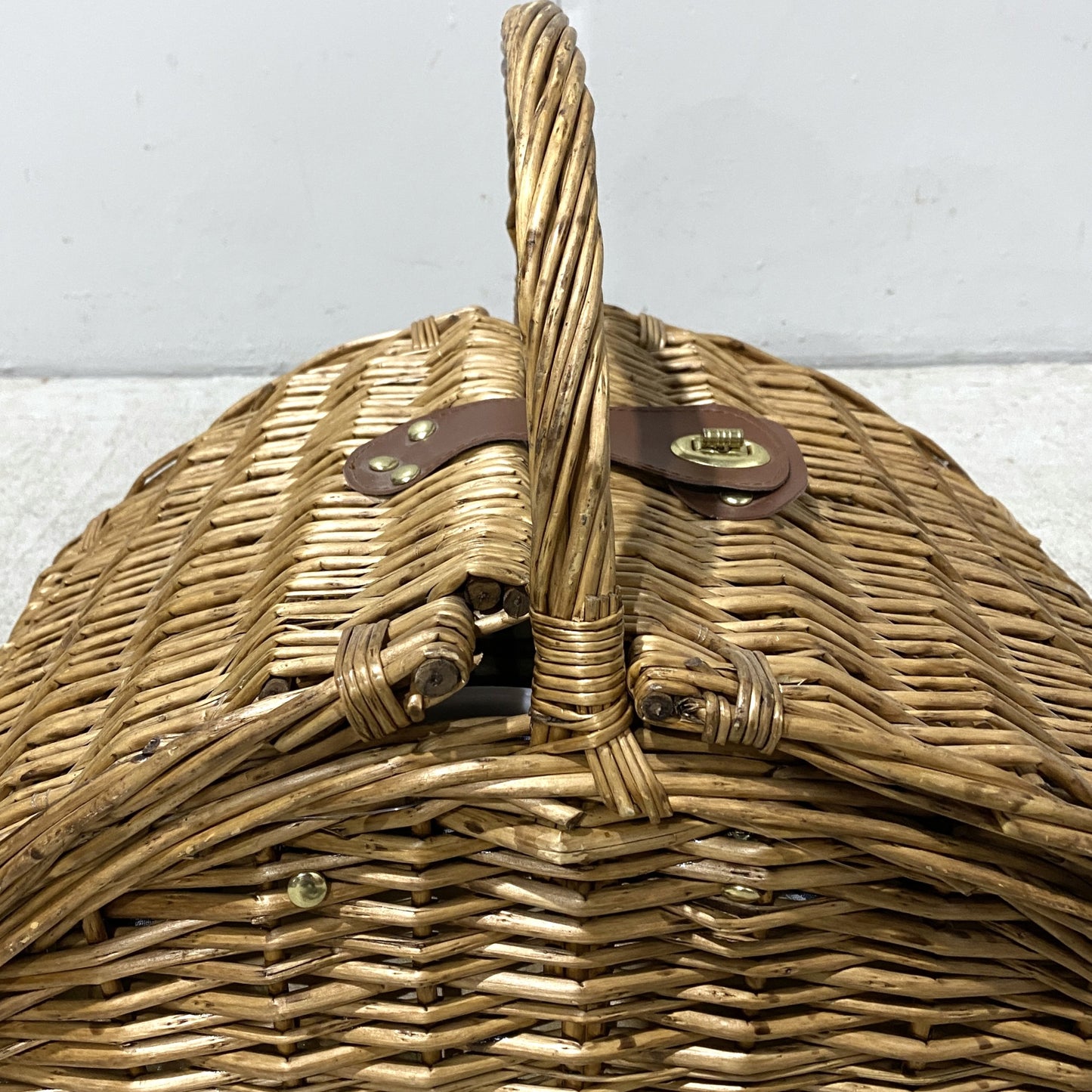 Wicker Picnic Basket Set